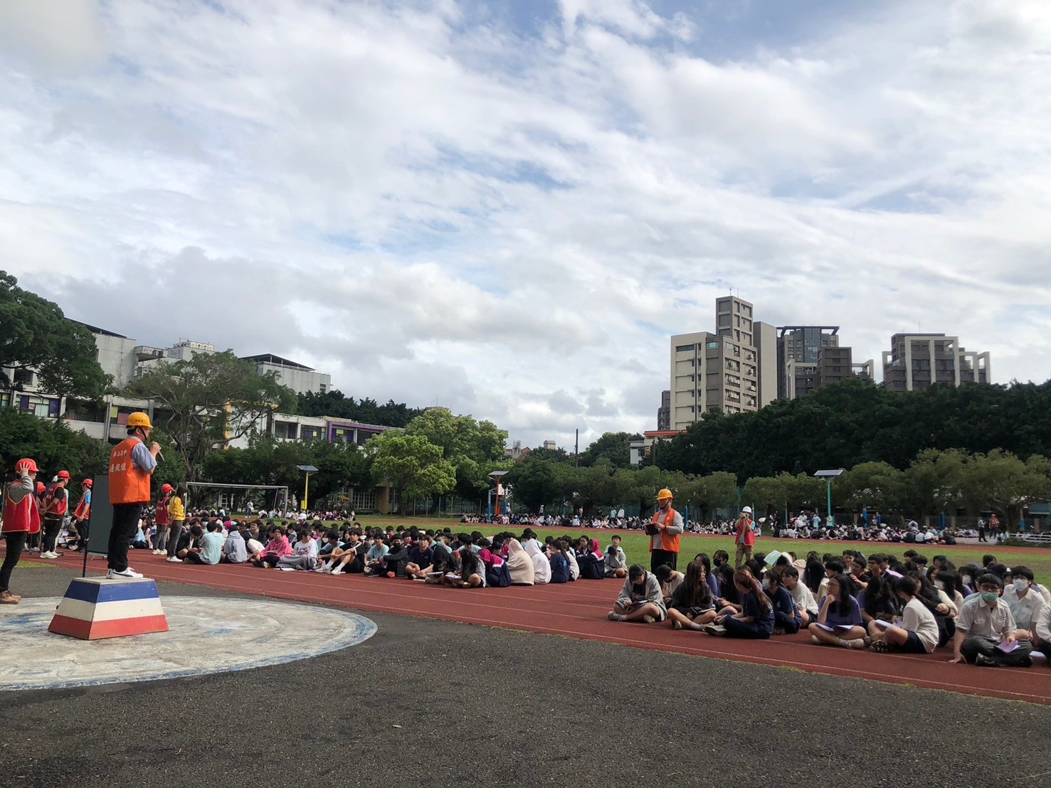 疏散集合點名